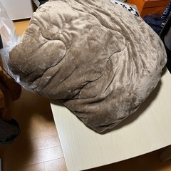 ニトリ　こたつ　布団付き　104cm✖️70cm　　　の画像