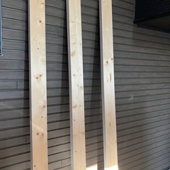 2×4木材　ツーバイフォー　３本セットの画像