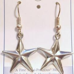 Nebula: Pentacle Earrings 五芒星のイヤリング