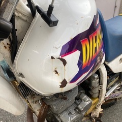 スズキ☆ジェベルXC☆部品取り車両☆ジャンクの画像