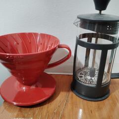 コーヒーと紅茶の道具