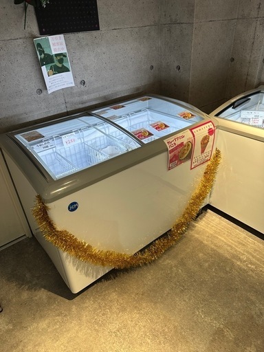 【中古】冷凍シューケース JCMCS-240L 庫内LED付タイプ