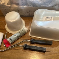 もらってください　ペンキ類の画像