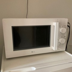 【受け渡し予定者決定済】電子レンジの画像