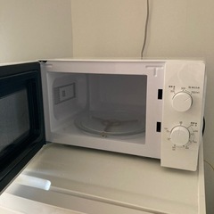 【受け渡し予定者決定済】電子レンジの画像