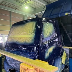 自動車　バイク　塗装の画像