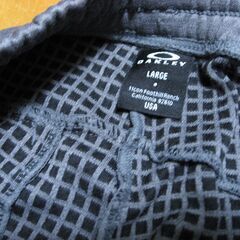 オークリー OAKLEY 吸汗速乾 スウェットロングパンツ L 定価7590円の画像