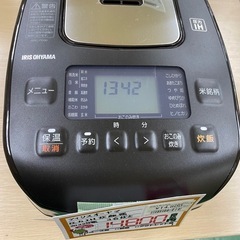 【7A05③】ｱｲﾘｽｵｰﾔﾏ 圧力IH炊飯器 ３合炊き2022年製の画像