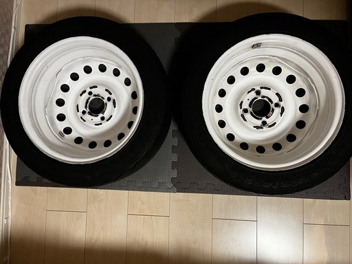 14インチ鉄チン 5.5J  タイヤ・ホイール4本セット