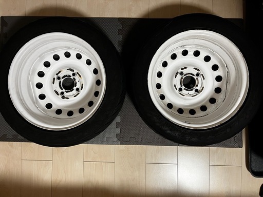 14インチ鉄チン 5.5J  タイヤ・ホイール4本セット