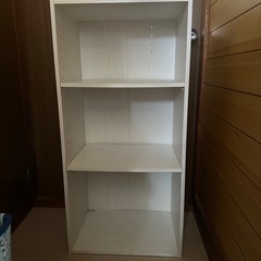 3段カラーボックス