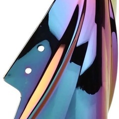 スクリーン フロントガラス ダブルバブル 交換用 適応車種 カワサキ EX300 ninja250 2013-2017 深い虹色の画像