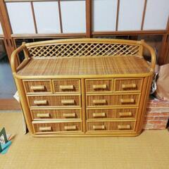 藤　タンス美品