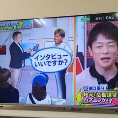 決まりました。55インチ　4K対応液晶テレビ