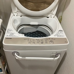 洗濯機　東芝　5キロ
