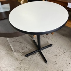 ☆値下げ☆A2501-010 カフェテーブル ホワイト 中古
