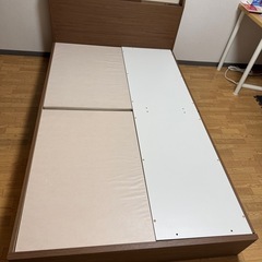 【無料】収納付きベッドの画像