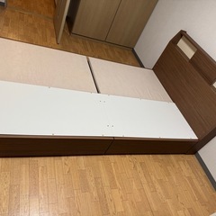 【無料】収納付きベッドの画像