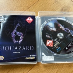 プレイステーション3中古品箱あり　バイオ6のソフトの画像