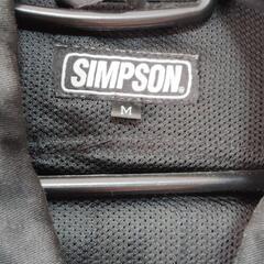 値下げ！ SIMPSON ライダースジャケットの画像
