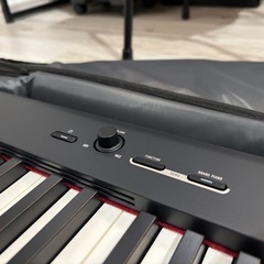 カシオ(CASIO)電子ピアノ CDP-S110BK(ブラック) 88鍵盤 スリムデザイン+ケース付きの画像