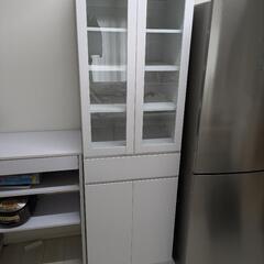 決まりました。食器棚 幅58.5cm