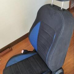 マーチ　12SR 純正 助手席 シート　青　ブルー　AK12 後期