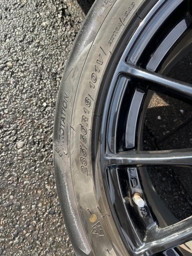 ヴェルファイア・タイヤサイズ235/50R18 ホイール
