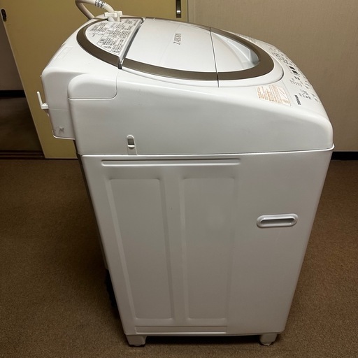 【TOSHIBA】東芝電気洗濯乾燥機/AW-8V8