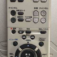 VHSビデオデッキ　SONY　SLV-R355　中古　の画像