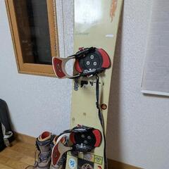 バートンBURTON スノーボードセット 160cmの画像