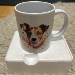 【 未使用 】ジャックラッセルテリア   マグカップの画像