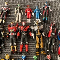 ウルトラマン、仮面ライダー　ソフビまとめ
の画像