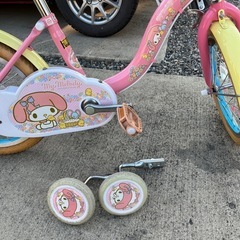 子供用自転車の画像