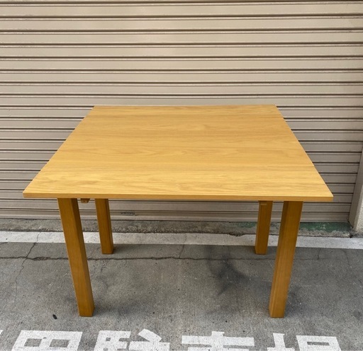 A191🉐IKEA 伸長式 ダイニングテーブルBJURSTA ビュースタ オーク材 突き板