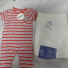 夏用ベビー服、おくるみ