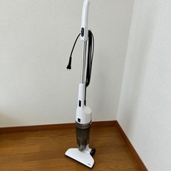 ツインバード 掃除機 コード式 自立式 ホワイト