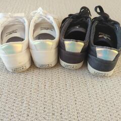 【adidas originals】SLEEK LO スニーカー 24.5cm 白黒 色違い まとめ売りの画像