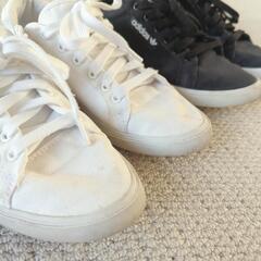 【adidas originals】SLEEK LO スニーカー 24.5cm 白黒 色違い まとめ売りの画像