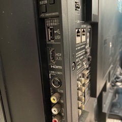 東芝　REGZA 42インチ　ジャンク　リモコン２個付きの画像