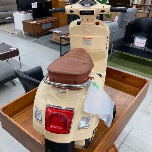 子供用電動乗用車ベスパ　