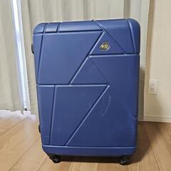 キャリーケース　ブルー　70L