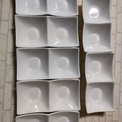 2連の小皿　5皿の画像