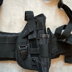 チェストリグ　サバゲー用　黒の画像