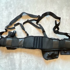 チェストリグ　サバゲー用　黒の画像