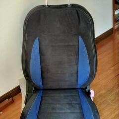 マーチ　12SR 純正 運転席 シート　青　ブルー　AK12 後期