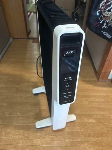 【守口市】暖房器具★安全★遠赤軽量ヒーター かるポカ★シロカ