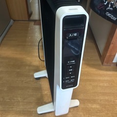 【守口市】暖房器具★安全★遠赤軽量ヒーター かるポカ★シロカ