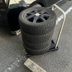 軽自動車等に　ホイールセット スタッドレス付き