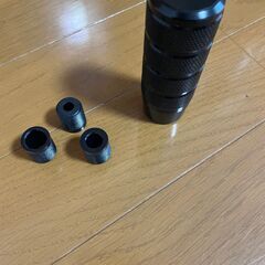 シフトノブ アルミブラック 黒 カー用品の画像